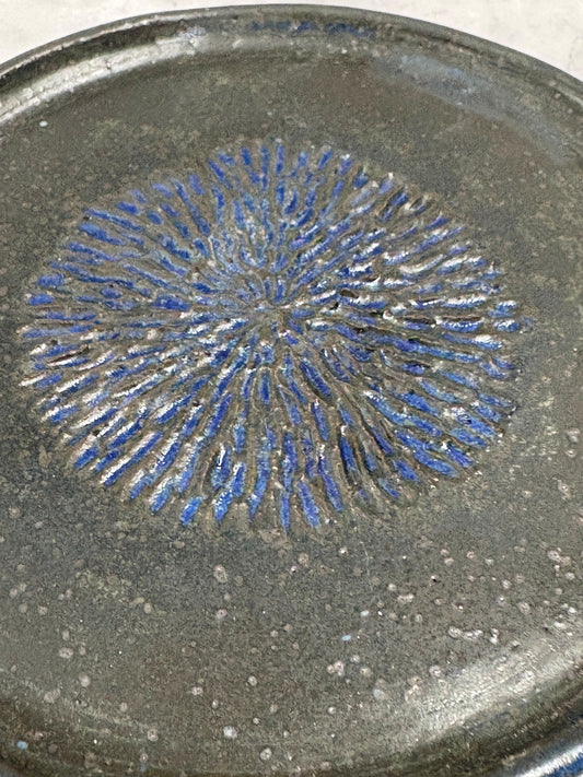Deep Blue Garlic Grater