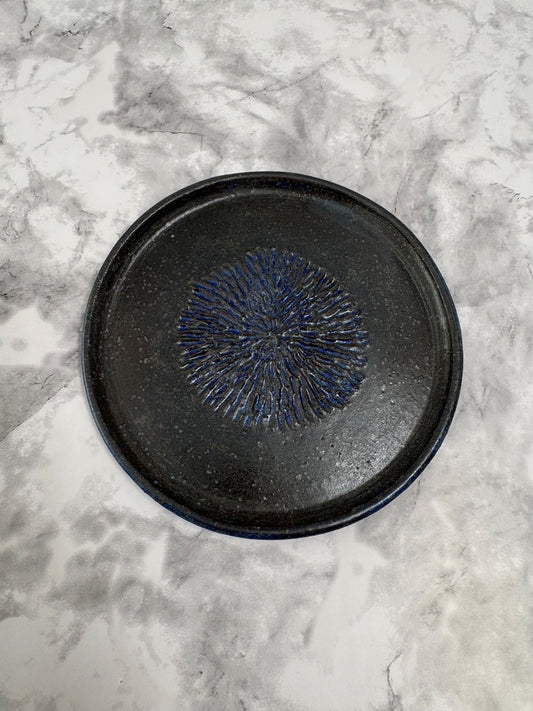 Deep Blue Garlic Grater