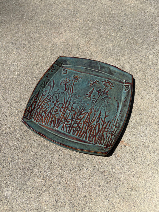 Floral Plate