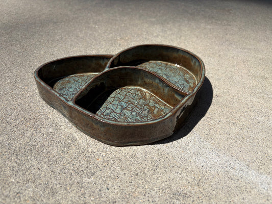 Brown Jewelry Dish