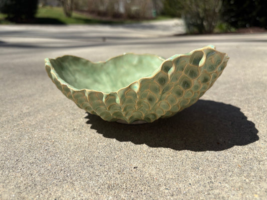 Green Coral Bowl #2